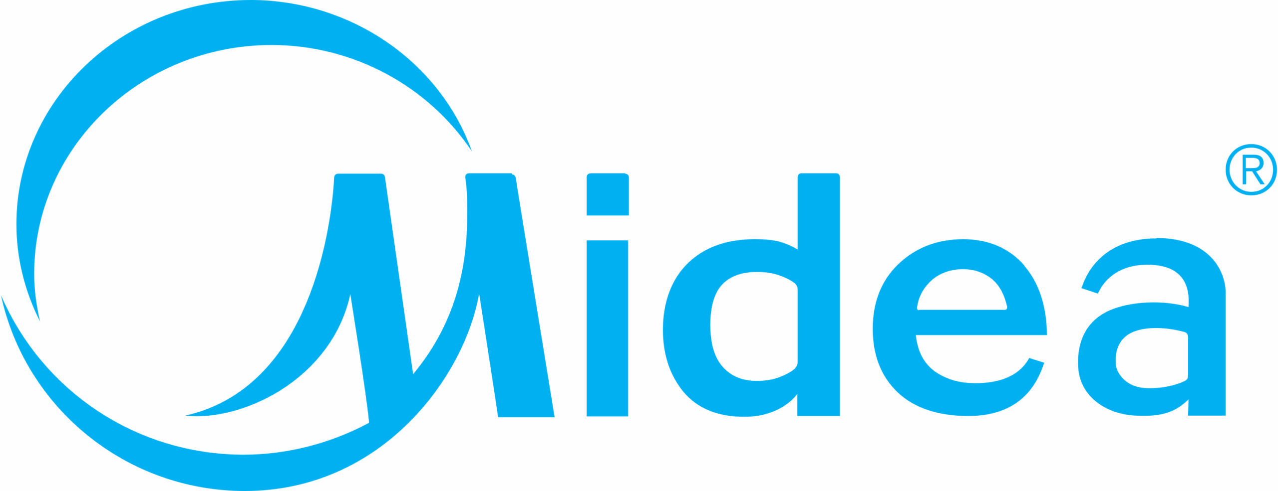 Logo da Midea – fabricante de climatizadores